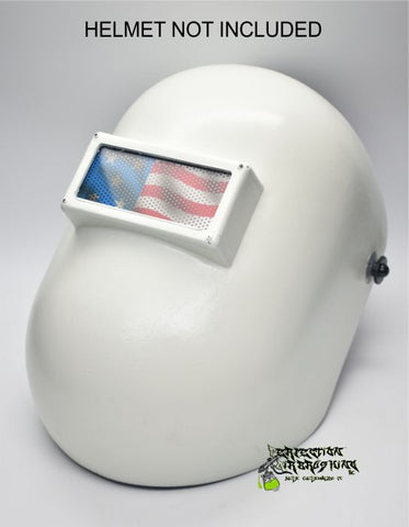 American Flag Welding Helmet Lens Graphix