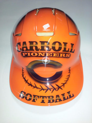 Customizable Softball Batting Helmet - Perfection Airbrushing