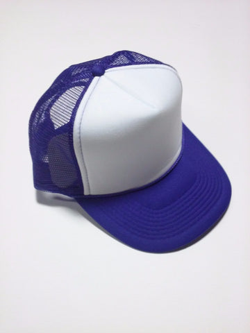 OTTO BRAND Trucker Hat Purple/ White - Perfection Airbrushing