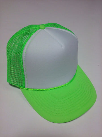 OTTO BRAND Trucker Hat Neon Green - Perfection Airbrushing