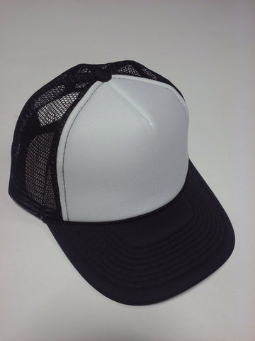 OTTO BRAND Trucker Hat White/Black - Perfection Airbrushing