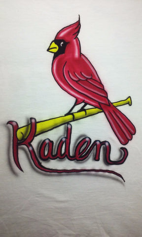 St. Louis Cardinals TShirt or Hoodie - Perfection Airbrushing