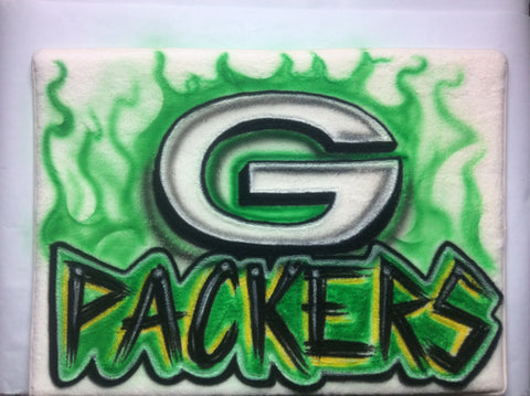 Green Bay Packers Microfiber Memory Foam Mat - Perfection Airbrushing