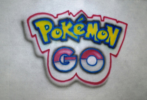 Airbrushed Custom "POKEMON GO" TShirt or Hoodie Youth or Adult - Perfection Airbrushing