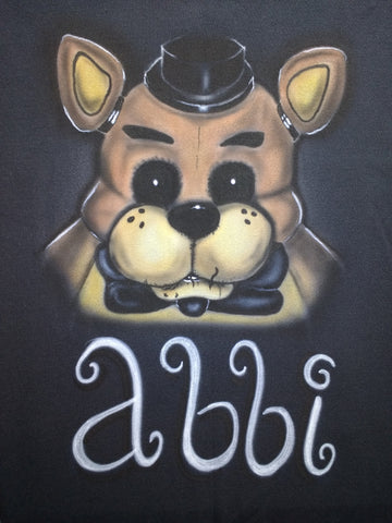 "FREDDY" Five Nights at Freddy's T-Shirt or Hoodie - Perfection Airbrushing