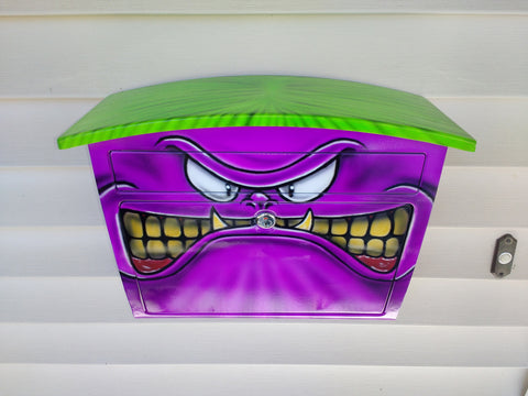 Airbrushed Mailbox MONSTER - Perfection Airbrushing