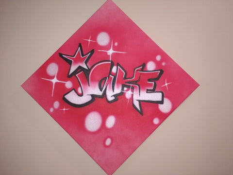 Graffiti Name/Word on Gallery Style Canvas - Perfection Airbrushing