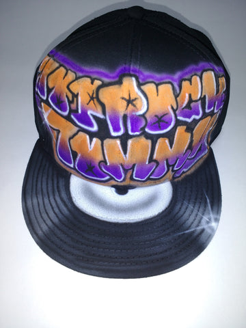 DJ VINYL RECORD Hat - Perfection Airbrushing