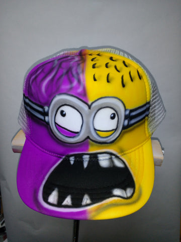 Mid-Change MINION Trucker Hat - Perfection Airbrushing