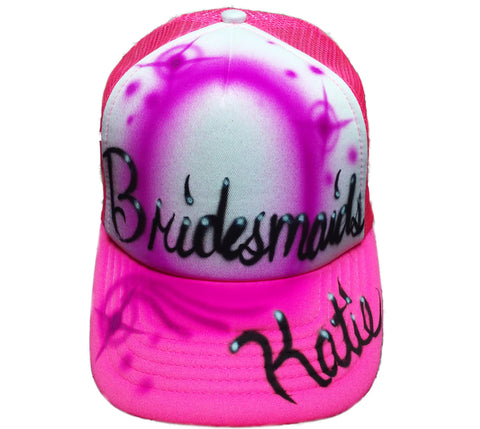 BACHELORETTE Party Bridesmaid Design - Perfection Airbrushing