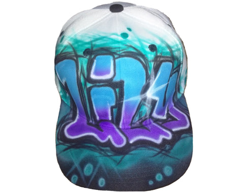 GRAFFITI, Hip Hop Dance hat - Perfection Airbrushing