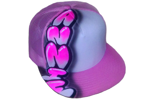 Hip Hop Name Design hat - Perfection Airbrushing