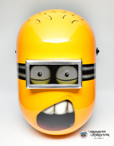 MINION Jerry "Whaat?!" WELDING Helmet - Perfection Airbrushing