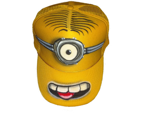 MINION Stuart Trucker Hat - Perfection Airbrushing