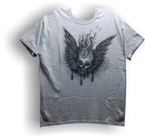 Smoking Winged Skull Design TShirt or Hoodie - Perfection Airbrushing