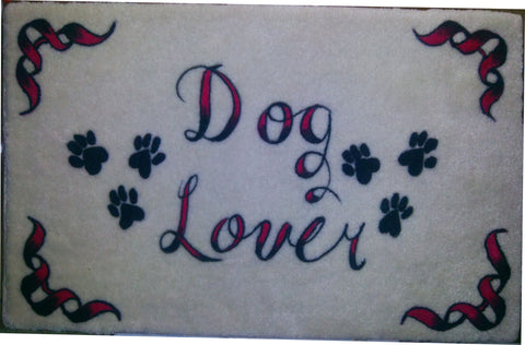 Dog Lover Microfiber Memory Foam Mat - Perfection Airbrushing